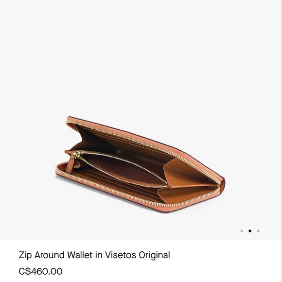 Mcm Zip around wallet in visestos original - Picture 2 of 3